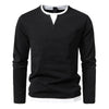 Edwardo - Heren Kent Lange Mouwen Henley