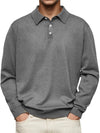 Erwann | Casual Langarm Poloshirt