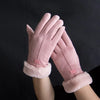 ModeParisienne® Maika - Warme Suède Handschoenen voor Dames | Fluweelzacht & Elegant Ontwerp