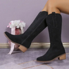 ModeParisienne® Cooper - Klassieke Suède Cowboy Laarzen Dames