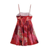 ModeParisienne® zomerjurk met rode, gestreepte print
