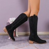 ModeParisienne® Cooper - Klassieke Suède Cowboy Laarzen Dames