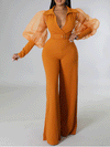 ModeParisienne® Malika | Tuta elegante con maniche in mesh