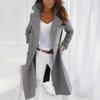ModeParisienne® Moda - Elegante Wollen Jas met Omgeslagen Kraag