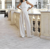 Chique Linnenbroek - ModeParisienne® Doralyn | Chique Linnenbroek - Beige - S - Zarandi Amsterdam