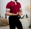 Dante - Premium Rood Polo T-shirt voor Mannen