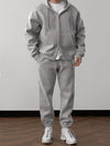 Dirk - Set van Effen Hoodie en Broek voor Mannen