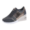 Xandra™ | Hoge Hakken Sneakers met sleehak