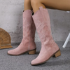 ModeParisienne® Cooper - Klassieke Suède Cowboy Laarzen Dames