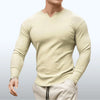 John's Comfortabele Lange Mouw Shirt voor Mannen - Stijlvol en Ademend