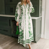 Zendaya™ | Abito lungo botanico