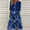 Rozen Elegante Jurk & Jas Set - ModeParisienne® Elbera | Rozen Elegante Jurk & Jas Set - Donkerblauw - S - Zarandi Amsterdam