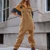 ModeParisienne® Amelinda | Zachte Fleece Jumpsuit voor Dames