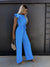 ModeParisienne® Karis – Elegante Jumpsuit met Rimpelmouwen voor een Tijdloze Look