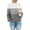 Maglione elegante da donna con collo alto – Confortevole e caldo