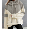 ModeParisienne® Edelyn – Maglione da donna con maniche lunghe e cappuccio