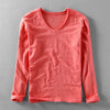 Gustavo - Heren V-hals Lange Mouwen Shirt