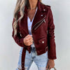 ModeParisienne® Slim Fit Biker Chic: Giacca Estiva da Donna in Pelle