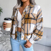 ModeParisienne® Geruit dames zomer jas in overhemdstijl