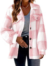 ModeParisienne® wollen geruite winddichte dames zomer jas