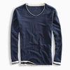 Ludger - Heren Katoenen Lange Mouwen Shirt