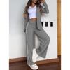Blazer en Broekpak Set - ModeParisienne® Gillema | Blazer en Broekpak Set - Grijs - S - Zarandi Amsterdam