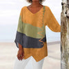 Elegante Oversized Blouse - ModeParisienne® Zakara | Elegante Oversized Blouse - Geel - S - Zarandi Amsterdam