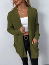 Langharig Gebreid Vest voor Dames - Comfort en Stijl