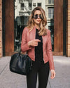 ModeParisienne® Dames Zomerjas: Stevige Ritsjacks