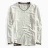 Ludger - Heren Katoenen Lange Mouwen Shirt