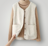 ModeParisienne® Eloida | Gilet lavorato a maglia alla moda