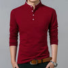 Norberto | Polo da uomo business casual a manica lunga