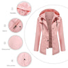 ModeParisienne® roze lichtgewicht waterdichte winddichte lange zomerjas