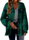 ModeParisienne® wollen geruite winddichte dames zomer jas