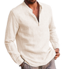Damielo | Heren Casual Lange Mouwen Overhemd