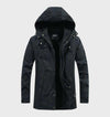 Gabriel - thick cargo jacket with fleece lining and hood