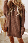 ModeParisienne® Joyya | Maglione Lungo a Maglia