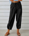 ModeParisienne® Larazabelle | Pantaloni Eleganti con Gamba Larga