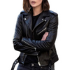ModeParisienne® Elbertha | Slim Fit Leren Jas