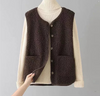 ModeParisienne® Eloida | Gilet lavorato a maglia alla moda