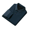Trendy Contrast Gebreide Polo - Wouter | Trendy Contrast Gebreide Polo - Blauw - S - Zarandi Amsterdam