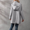 ModeParisienne® grijze winddichte waterdichte comfortabele lange zomerjas