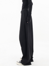 ModeParisienne® Perena | Elegante pantalone ampio asimmetrico