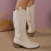 ModeParisienne® Cooper - Klassieke Suède Cowboy Laarzen Dames