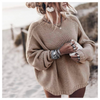ModeParisienne® Lienora – Maglione da donna con maniche lunghe