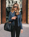 ModeParisienne® Dames Zomerjas: Stevige Ritsjacks