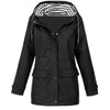 ModeParisienne® winddichte waterdichte comfortabele lange regenjas