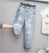 ModeParisienne® Jessy - Jeans Strappati a Vita Alta