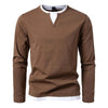 Edwardo - Heren Kent Lange Mouwen Henley
