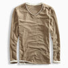 Ludger - Heren Katoenen Lange Mouwen Shirt